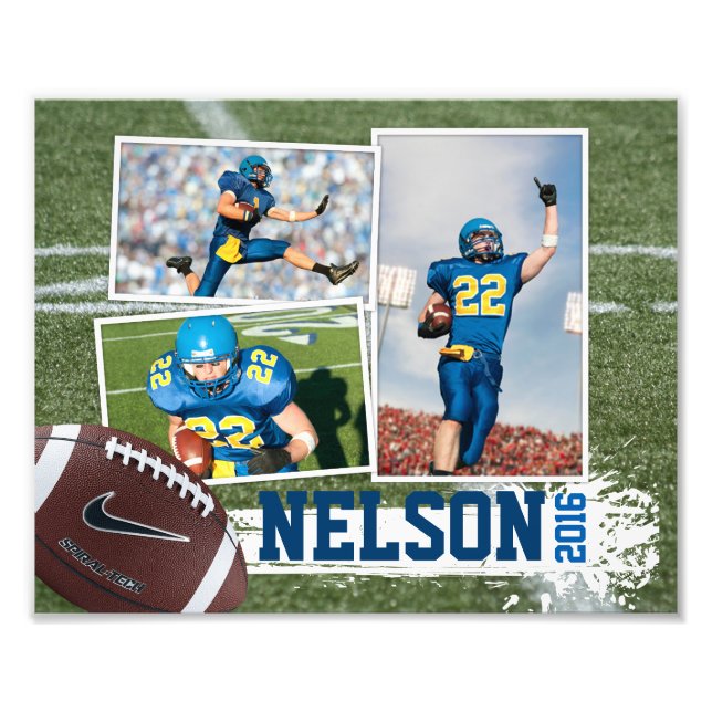 Football Photo Collage (Front)