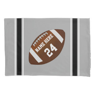 Football Pillow Case, Name, Jersey Number, Colours Pillowcase