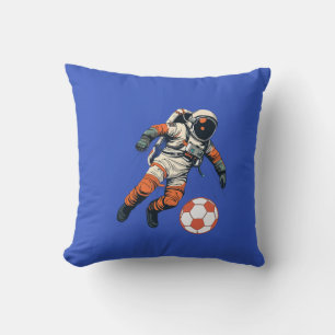 football pillow soccer cushion space decor 