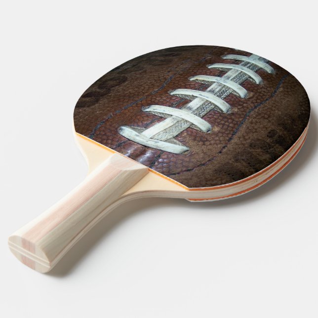 Football Ping Pong Paddle (Front Angle)