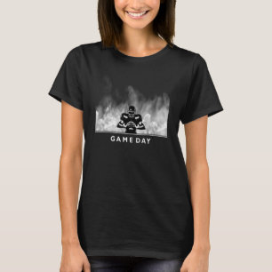 Football Player Apparel Design It's Game Day T-Shirt