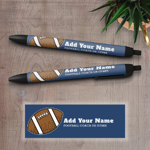 Football Player Coach or Teacher - Modern Drawing Black Ink Pen