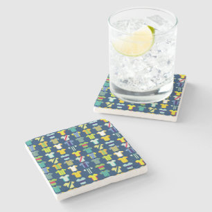 Football Player Football Is My Sanctuary Stone Coaster