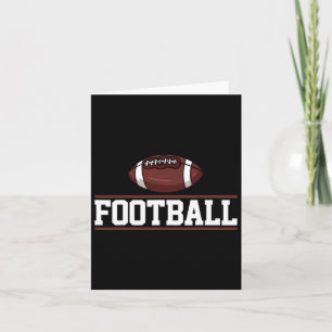 Football Player Gift  Card