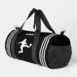 Football Player Girl, Birthday Gift, Team Duffle Bag