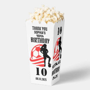 Football Player Girl, Football Girl Team Favor Box