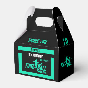 Football Player Girl, Football Girl Team Favour Bo Box