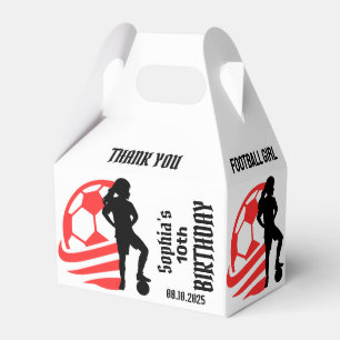 Football Player Girl, Football Girl Team Favour Bo Box