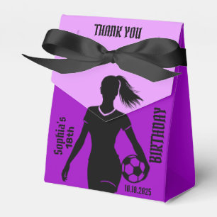 Football Player Girl, Football Girl Team Favour Box