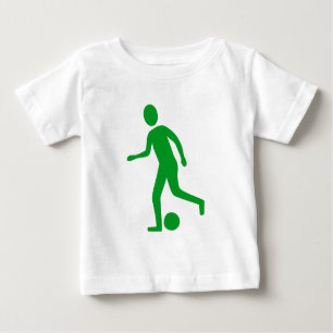 Football Player - Grass Green Baby T-Shirt