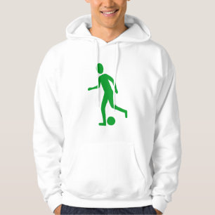 Football Player - Grass Green Hoodie