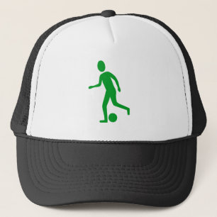 Football Player - Grass Green Trucker Hat