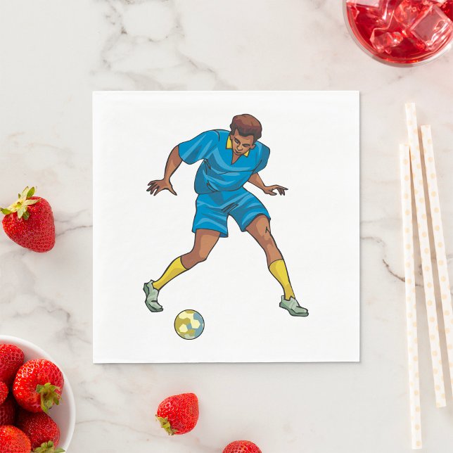 Football Player In Blue Napkin (Creator Uploaded)