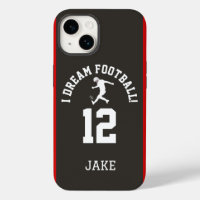 Football Player Jersey Number Style