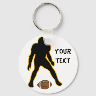 football player key ring