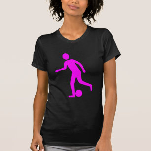 Football Player - Magenta T-Shirt