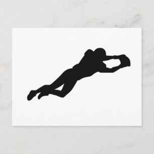 Football Player Postcard