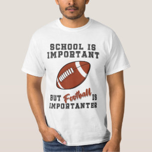 Football player; school graduate; scholarship; T-Shirt