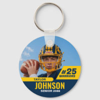 Football Player Senior Night Custom Photo Sports