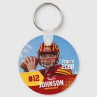Football Player Senior Night Custom Photo Sports
