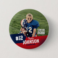 Football Player Senior Night Custom Sports