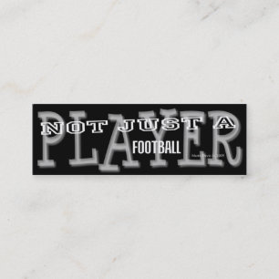 Football Player - Social Media Personal Card