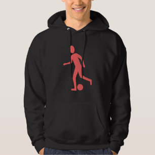 Football Player - Tropical Pink Hoodie