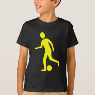 Football Player - Yellow T-Shirt