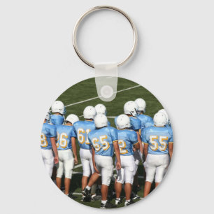 Football players keychain