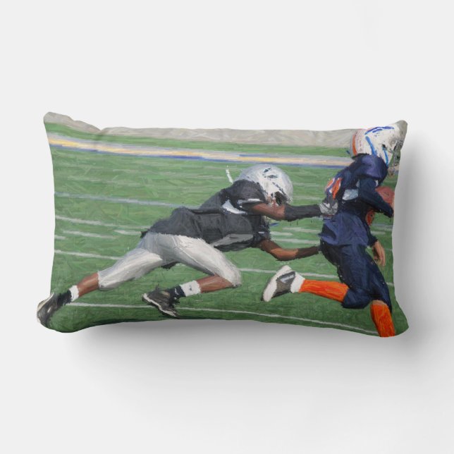football players pillow (Front)