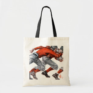 Football Players Tote Bag