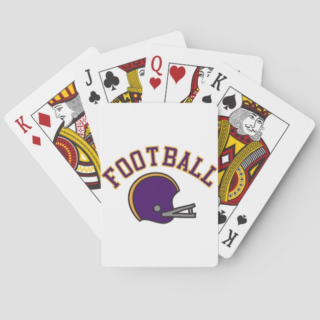 Football Playing Cards (Back)