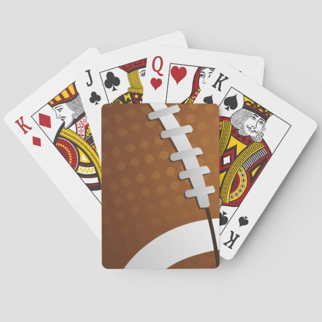 Football Playing Cards (Back)