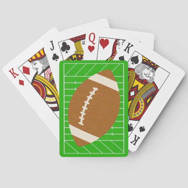 Football Playing Cards Deck (Back)