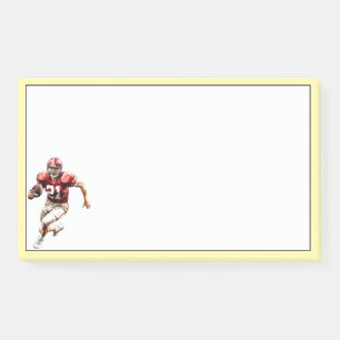 Football post-it notes