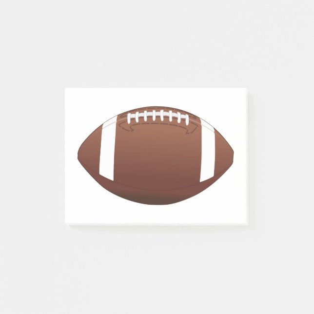  Football Post-it Notes (Front)