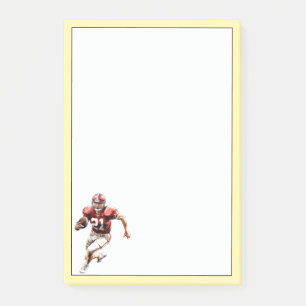 Football post-it notes