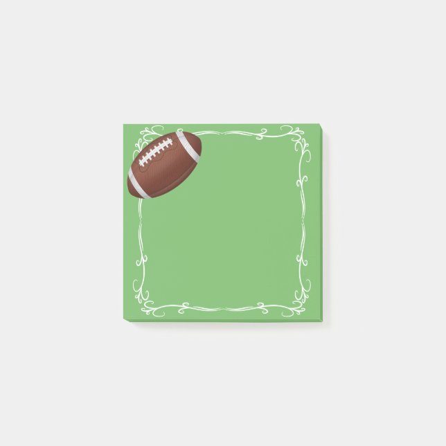 Football  post-it notes (Front)
