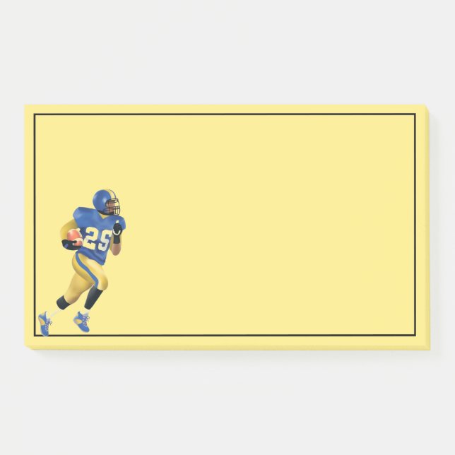 Football Post-it-Notes Post-it Notes (Front)