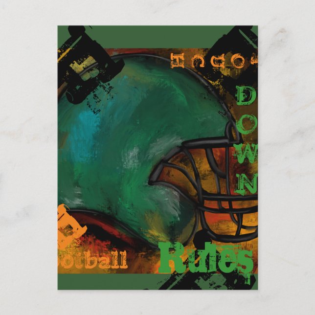 FOOTBALL POSTCARD (Front)