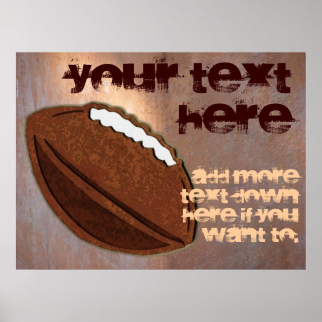 Football Poster (Front)