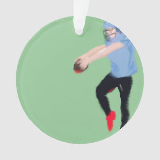 Football Punter Art Ornament