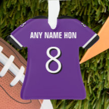 Football Purple & Black Jersey