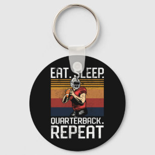 Football Qb Sports Shirt Quarterback - Qb1 Touchdo Key Ring