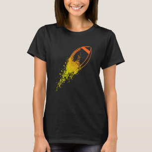 Football Quarterback Lineman Vintage Football Play T-Shirt