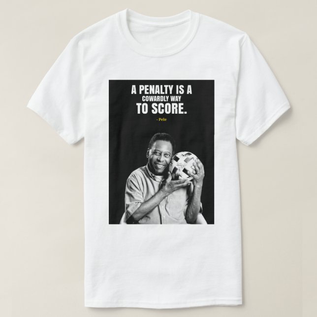 Football quotes moivation T-Shirt (Design Front)