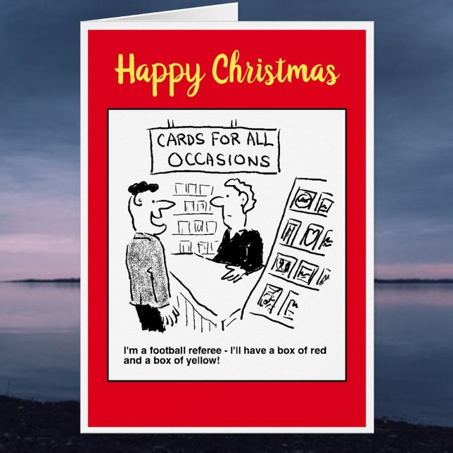 Football Referee wants to buy red and yellow cards (Creator Uploaded)