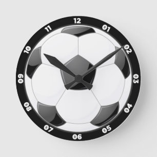 Football Round Clock