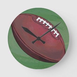 Football Round Clock