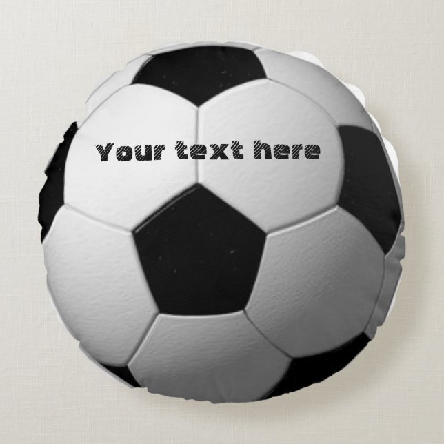 Football Round Cushion (Front)